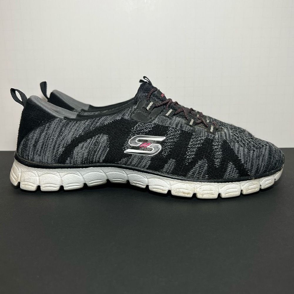 Womens SKECHERS EZ Flex 3.0 Take The Lead Black Running Shoes / Size 8.5 - Picture 2 of 9